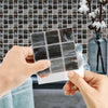 18X Kitchen Tile Stickers Bathroom Mosaic Sticker Self-adhesive Wall Home Decor