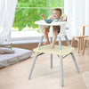 4 in 1 Baby Highchair Infant Feeding Seat Kids Table&Chair Set W/Adjustable Tray