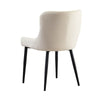 2X Velvet Dining Chairs Diamond Seat Padded Kitchen Dining room Chairs CLIPOP