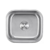 Commercial Stainless Steel Single Bowl Kitchen Sink Laundry Under/Top Mount