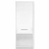 185CM Freestanding Bathroom Cabinet Cupboard Tallboy 2 Door with Storage Shelves