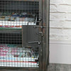 Industrial Cabinet Storage Vintage Unit Metal Cupboard Bedside Cabinet Furniture