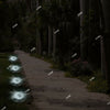 Solar In Ground Lights Outdoor Buried Lamp Disk 8/10/12LED Lawn Pathway Garden