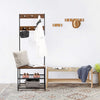 Clothes Rail Rack with Shoes Storage Shelves Hook Dress Hanging Display Stand