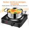 Hot Plate Electric Cooker Single Portable Table Top Kitchen Hob Stove 1000W UK