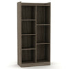 Tall Wide Wooden 7 Cube Bookcase Shelving Display Storage Unit Cabinet Shelves