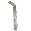 5 In1 Shower Column Tower Panel With Twin Heads Curved Design High-end Waterfall