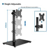 Single Arm Monitor Stand for 13-32 Inch Screen Height Adjustable Tilt Swivel