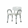 Aluminium Adjustable Medical Shower Aid Chair Bathtub Bath Seat Stool Arms Back