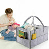 Baby Diaper Organizer Caddy Changing Nappy Kids Storage Carrier Bag Large Pocket