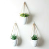 3X Flower Plant Pot Indoor Outdoor Garden Wall Fence Hanging Planter Box Basket