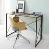 Folding Computer Desk Wooden Foldable Study Table Laptop Home Office PC