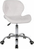 Modern Office Chair Computer Desk PU Leather Chairs Swivel Lift Small Adjustable