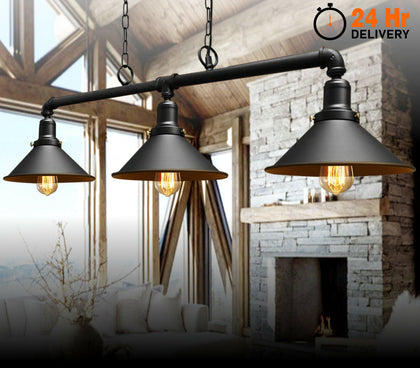 Industrial Retro Pendant Light Shade Suspended Ceiling Lights Style Metal Lamp