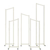 Romantic Wedding Arch Party Backdrop Stand Elegant White Metal Frame Flower Rack