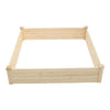 4FT Large Wooden Raised Garden Planting Bed Vegetable Flower Plants Planter Box