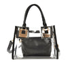 Women Clear Transparent Shoulder Jelly Candy Summer Beach Handbag Messenger Bag