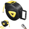 33ft 10M Retractable Auto Rewind Air Line Hose Reel Compressor Tool Wall Mounted