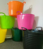 42L FLEXI TUB Plastic Bucket Garden Storage Trug Builder Container Feed Gorilla