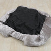 Crushed Velvet Dog Bed Soft Washable Fleece Cushion Warm Luxury Pet UK
