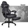 Executive Gaming Office Racing Chair Swivel Computer Desk Footrest Home