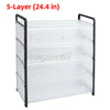 Dustproof 5 Tier Shoe Rack Storage Shelf Display Stand Organiser Cabinet Closet