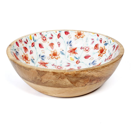 25cm Wooden Salad Bowl or Fruit bowl, Serve salads, Sides and More