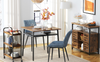 Industrial Dining Table Small Vintage Furniture Rustic Metal Kitchen Breakfast