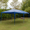 Gazebo 3x6m Waterproof Marquee Heavy Duty Canopy Outdoor Garden Party Tent Blue