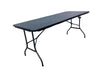 HEAVY DUTY BLACK 1.8M FOLDING TABLE 6FT FOOT CATERING CAMPING TRESTLE MARKET BBQ