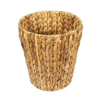 Woodluv Natural Water Hyacinth Waste Paper Bin / Basket