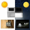 Solar Powered LED Door Fence Wall Lights Outdoor Garden waterproof Lighting UK