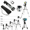 Universal Tripod Stand Telescopic Camera Phone Holder For iPhone Samsung Sony UK