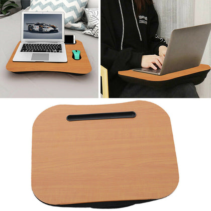 Portable Traveling Laptop Lap Tray Table PC Tablet Holder Workstation Knee Desk