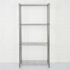 4 Tier Shelving Unit Kitchen Storage Rack Standing Shelf Organiser M&W