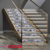 13Pcs Staircase Stickers Stair Riser Mural Vinyl Wall Tiles Decals Adhesive Self