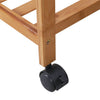 Wooden Clothes Rail Scarf Cap Hanging Garment Coat Rack Heavy Duty Rolling Stand