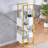 4-Layer Floor Rack Simple Bookcase Student Multi-Function Creative Bookshelf
