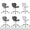 Swivel PU Leather Cushioned Chair Computer Office Desk Studio Salon Barber UK
