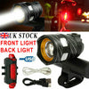 Super Bright LED Mountain Bike Lights Bicycle Torch Front Lamp Rechargeable UK