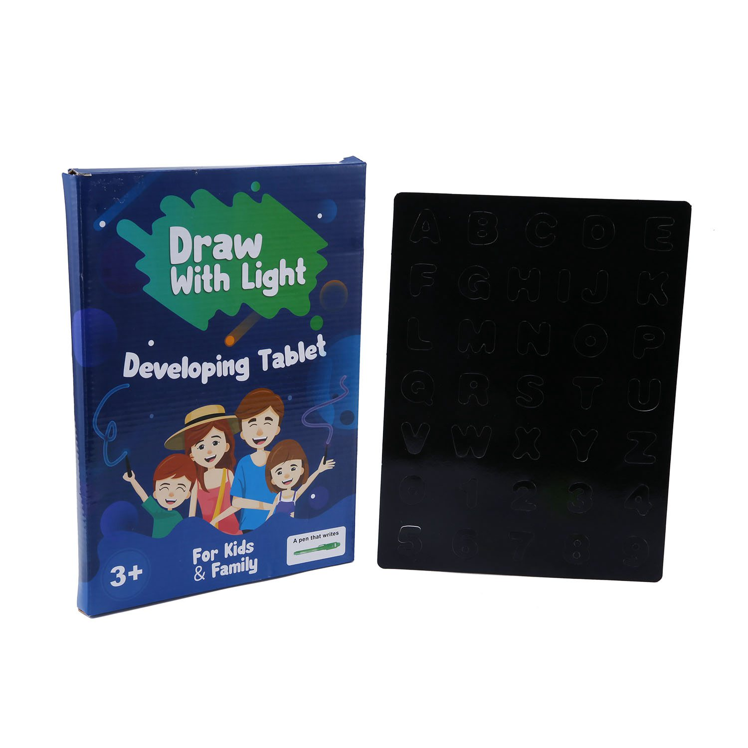 Draw With Light Drawing Board Fun Developing Toy Kids Educational