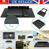 Set-Top Box Bracket Wall Mount Router DVD Player Shelf Under TV Stand Rack NEW