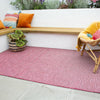 Raspberry Pink Outdoor Garden Rugs Plastic Lightweight Picnic Washable Mats NEW