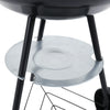 Round Kettle Charcoal Barbecue Grill Garden Outdoor Camping Stove Wheels Stand