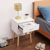 2 Drawer Wooden Bedside Table Cabinet Nightstand Storage Bedroom Furniture