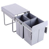Kitchen Cupboard Pull Out Waste Bin Soft Close Recycling Trash Bin Front Fixing