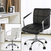 Office Desk Chair Ergonomic Task Chair Swivel Seat Flip-up Arms Lumbar Support