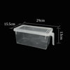 2/4/6 Fridge Box Holder Lid Kitchen Organiser Cupboard Food Storage Container