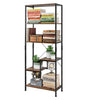 6 Tier Industrial Metal Storage Rack Bookshelf Kitchen/Office Display Stand Unit