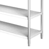 Stainless Steel Garage Kitchen Storage Shelf 4/5 Tier Commercial Shelving Rack